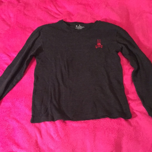 Psycho Bunny Black Long Sleeve with Red Accent - Picture 4 of 14